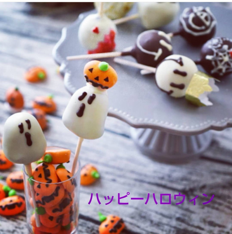 ハロウィン ポップケーキ@銀座松屋